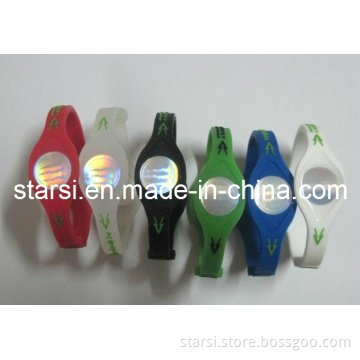 Power Siliocne Bracelet Wristband  (STP002)